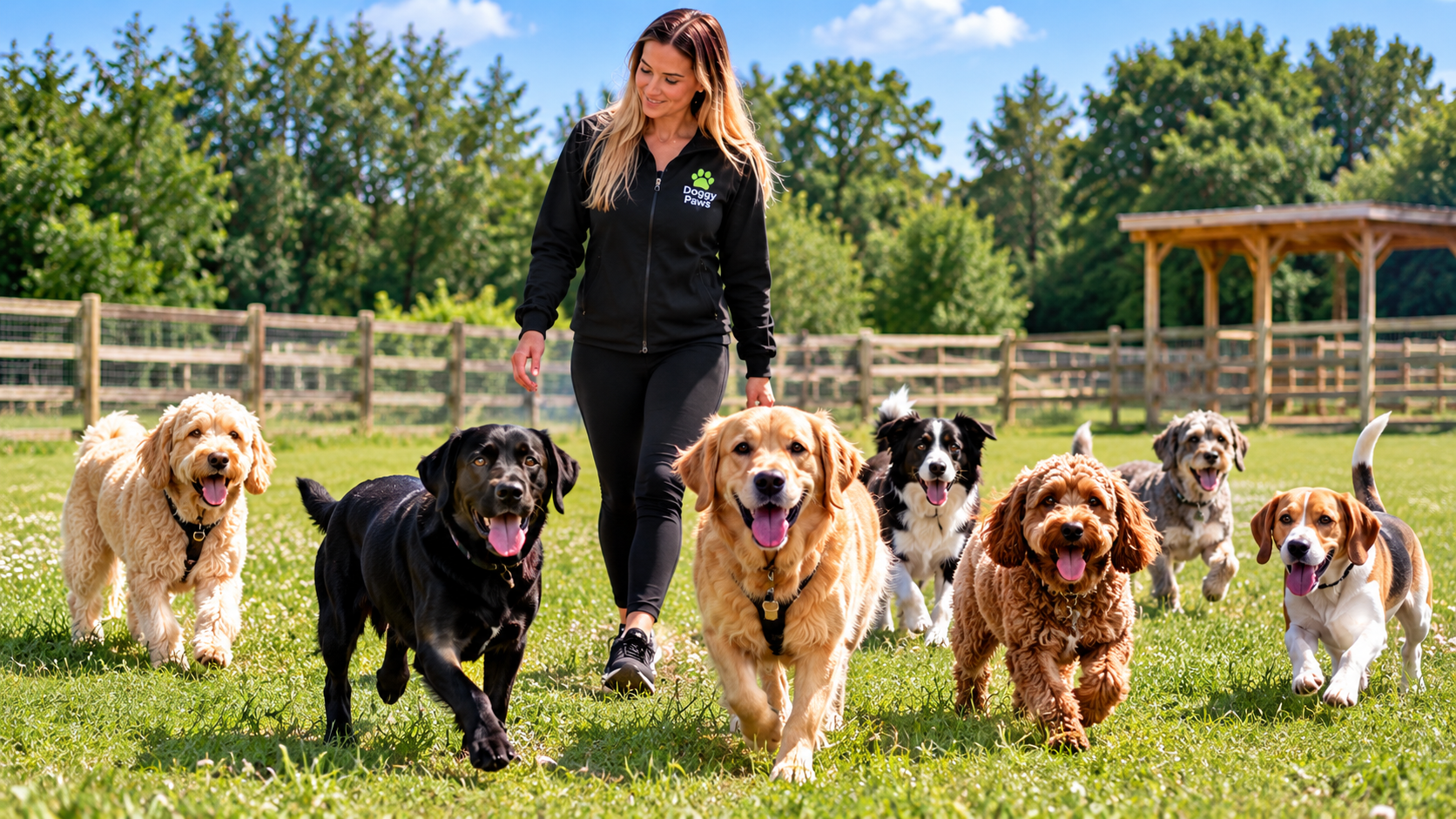 Group dog walks Peterborough
